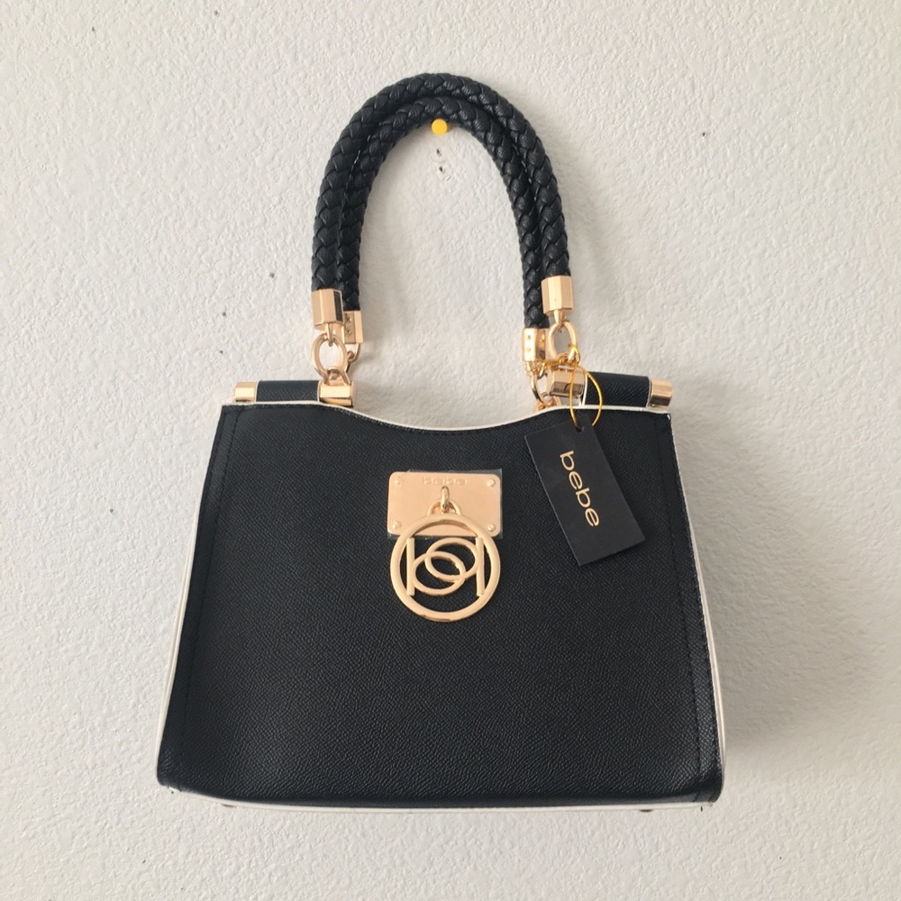 BEBE Kate Mini Shopper Satchel Crossbody